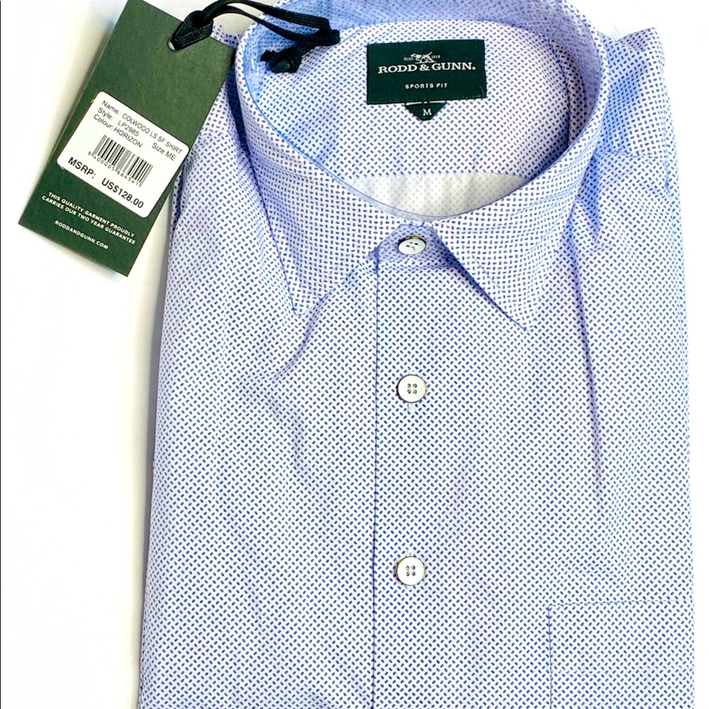 Rodd & Dunn Regular Fit Button up Shirt Size M